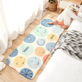 Home bedroom long strip carpet  cute rug