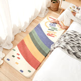 Home bedroom long strip carpet  cute rug