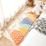 Home bedroom long strip carpet  cute rug