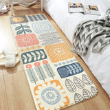 Home bedroom long strip carpet  cute rug