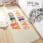 Home bedroom long strip carpet  cute rug