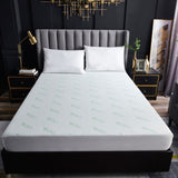 Bamboo Fiber Waterproof Mattress Cover Air Layer bed cover